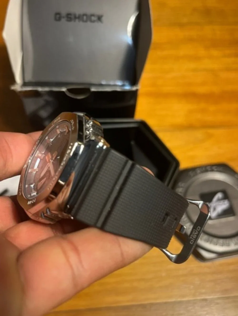CASIO G-SHOCK CASIOAK ( TOUGH SOLAR , BLUETOOTH )